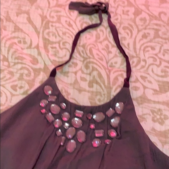 Purple tye dye back out dress - Picture 3 of 8